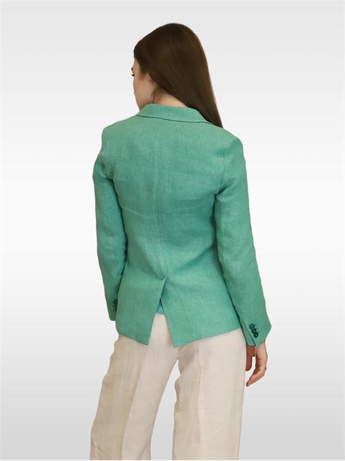 Blazer in linen canvas MAXMARA WEEKEND | 2350410631600026
